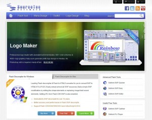 Sothink.com Banner Ad Design Software home page full size image