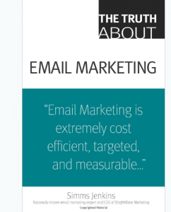 The Truth About Email Marketing book front cover image