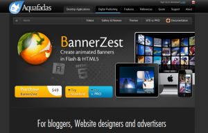 Banner Zest Software page full-size image