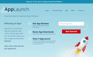 AppLaunch.us Mobile App Marketing Service home page full size image