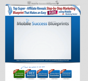 MobileSuccessBlueprints.com Mobile Marketing Training home page full size image