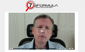 7SFormula.com 7Search Advertising Training Program home page full size image