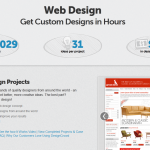 DesignCrowd Landing Page Design thumbnail image