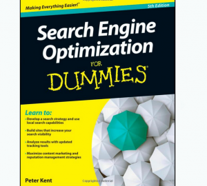 'Search Engine Optimization For Dummies' book front cover full size image