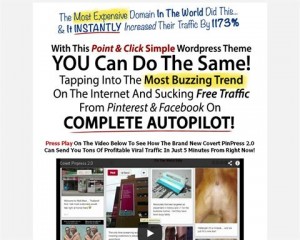 Convert PinPress (covertpinpress.com) home page full size image